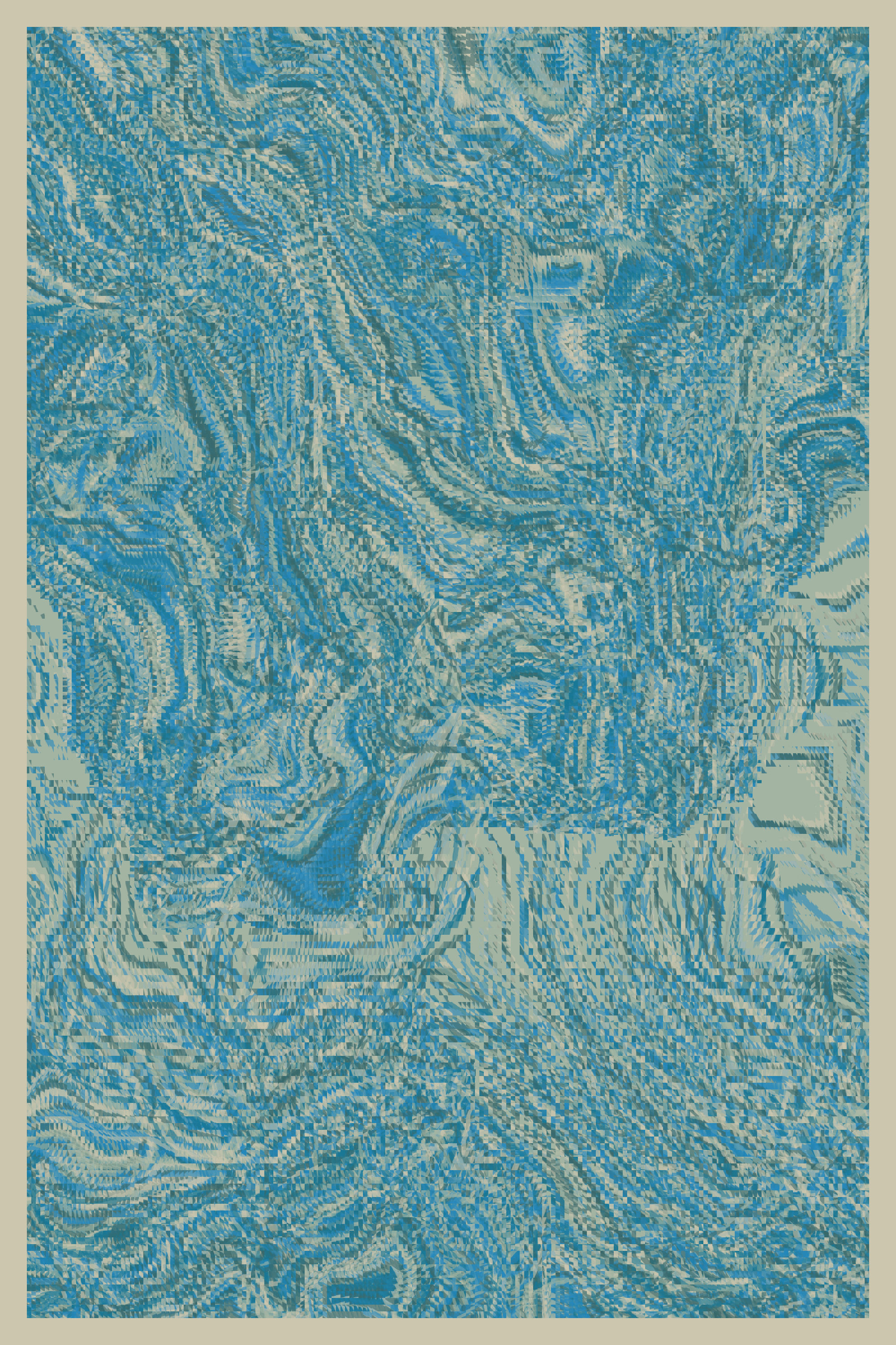 Dislocation #107 static NFT preview