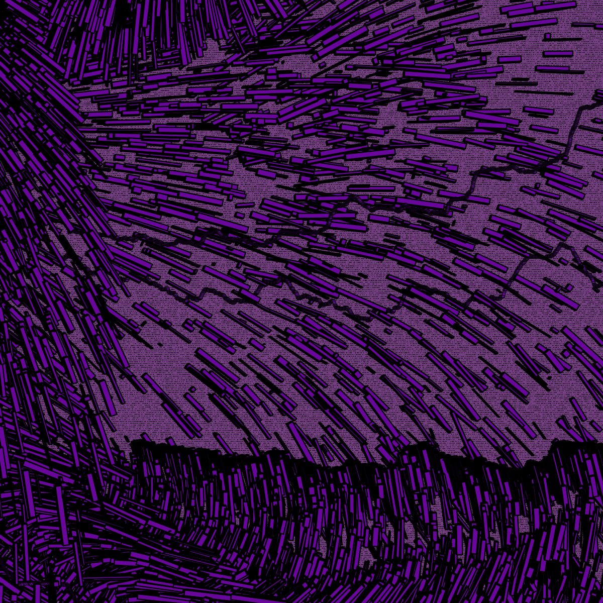 Walk with noise curve #321 static NFT preview