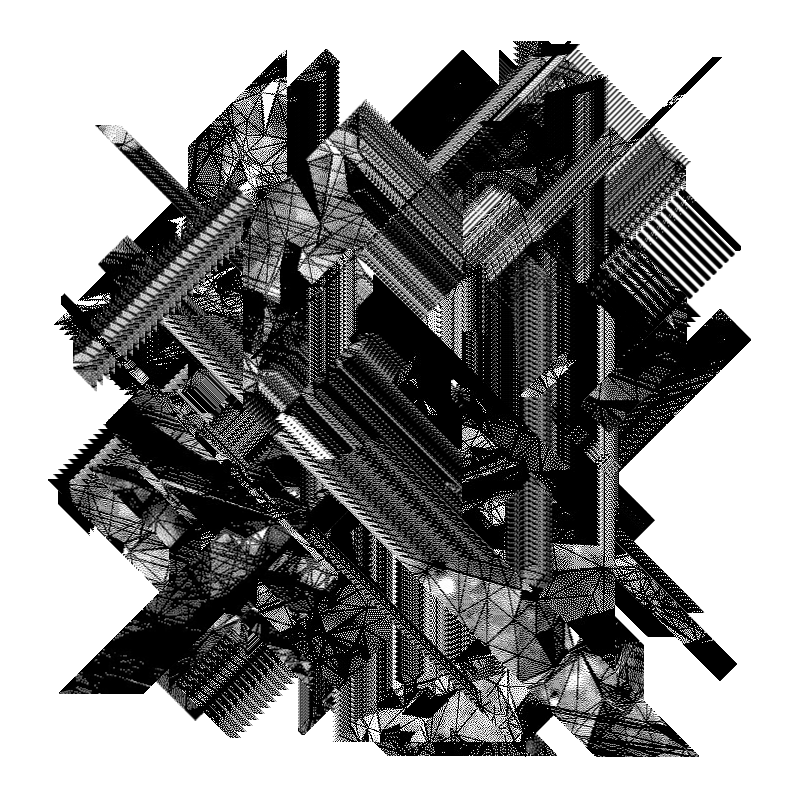 Hyper Construct I #115 static NFT preview