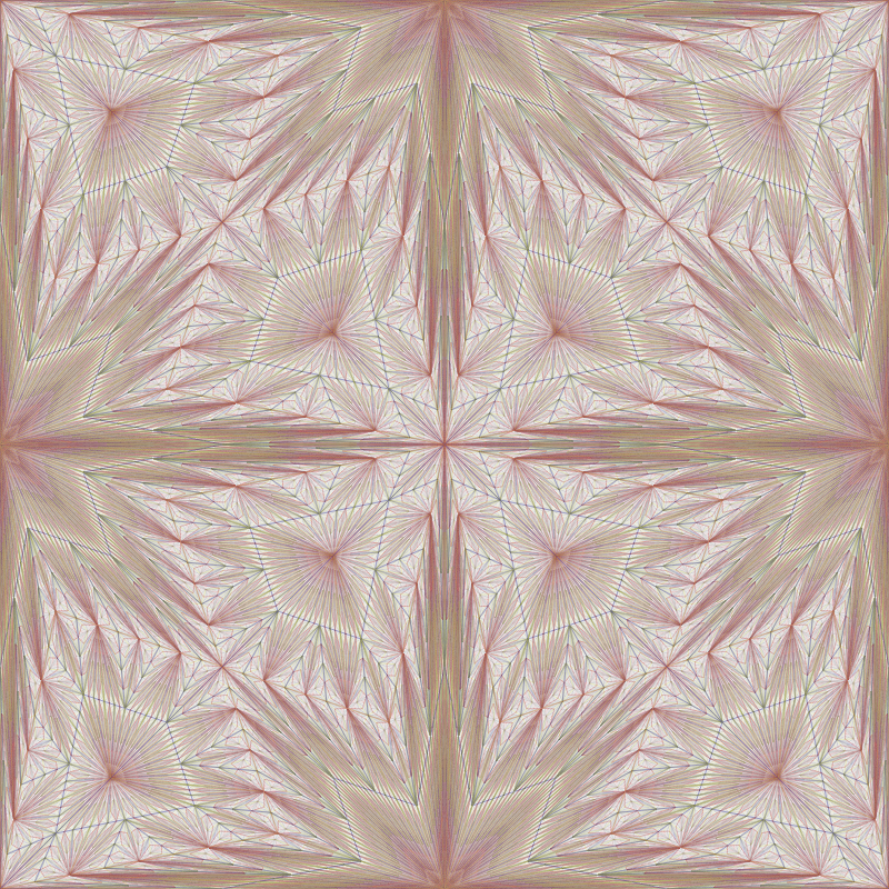 Triangle Subdivisions #88 static NFT preview