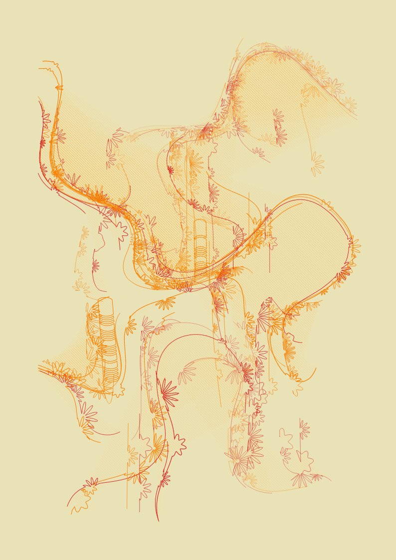 One hundred views of a curve #110 static NFT preview