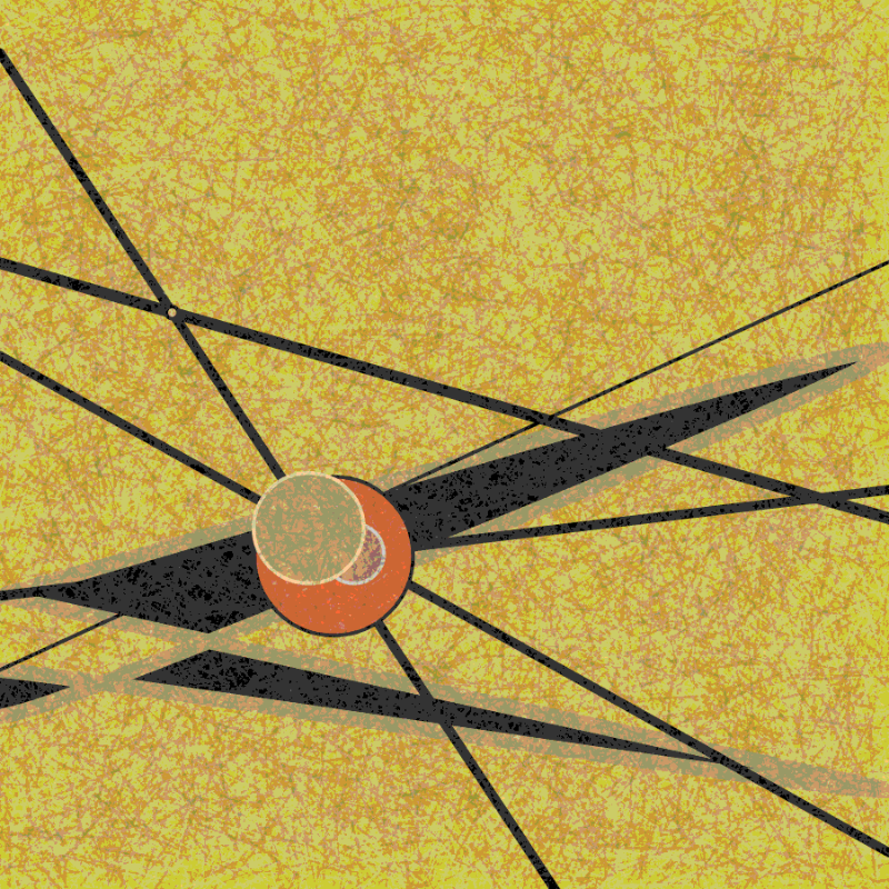 Midcentury Modern Martian Clock #18 static token preview