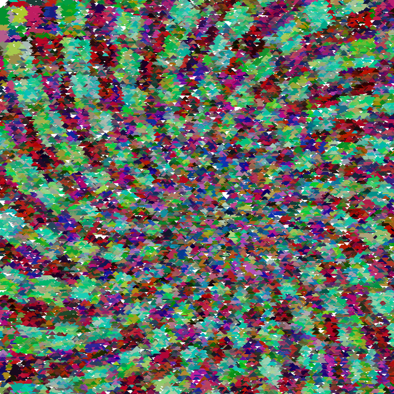 Mosaic or stained glass drops #83 static token preview