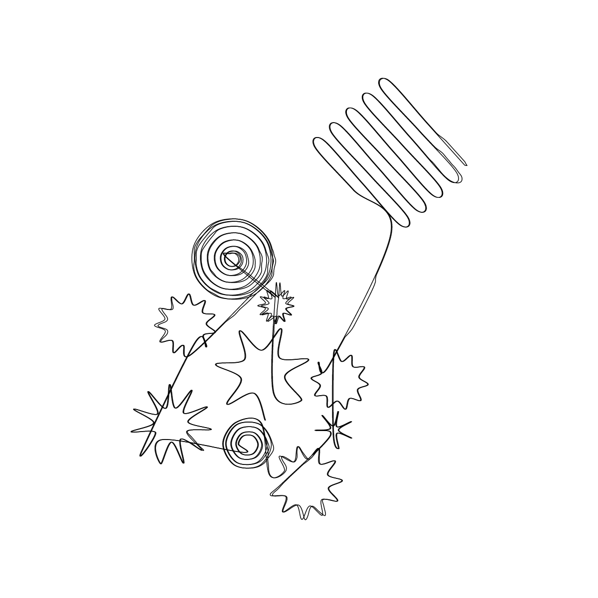 Astro Doodles #296 static NFT preview