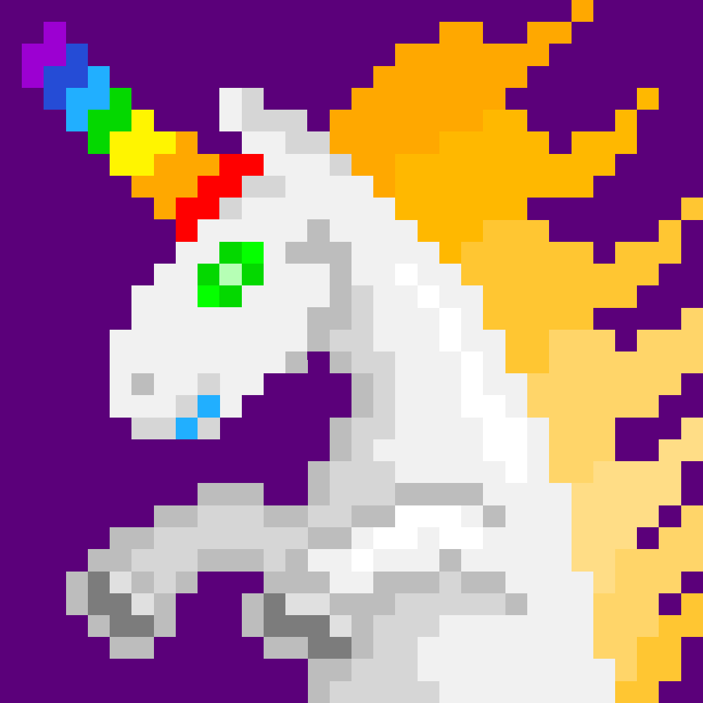 Unicorn #6947 static NFT preview