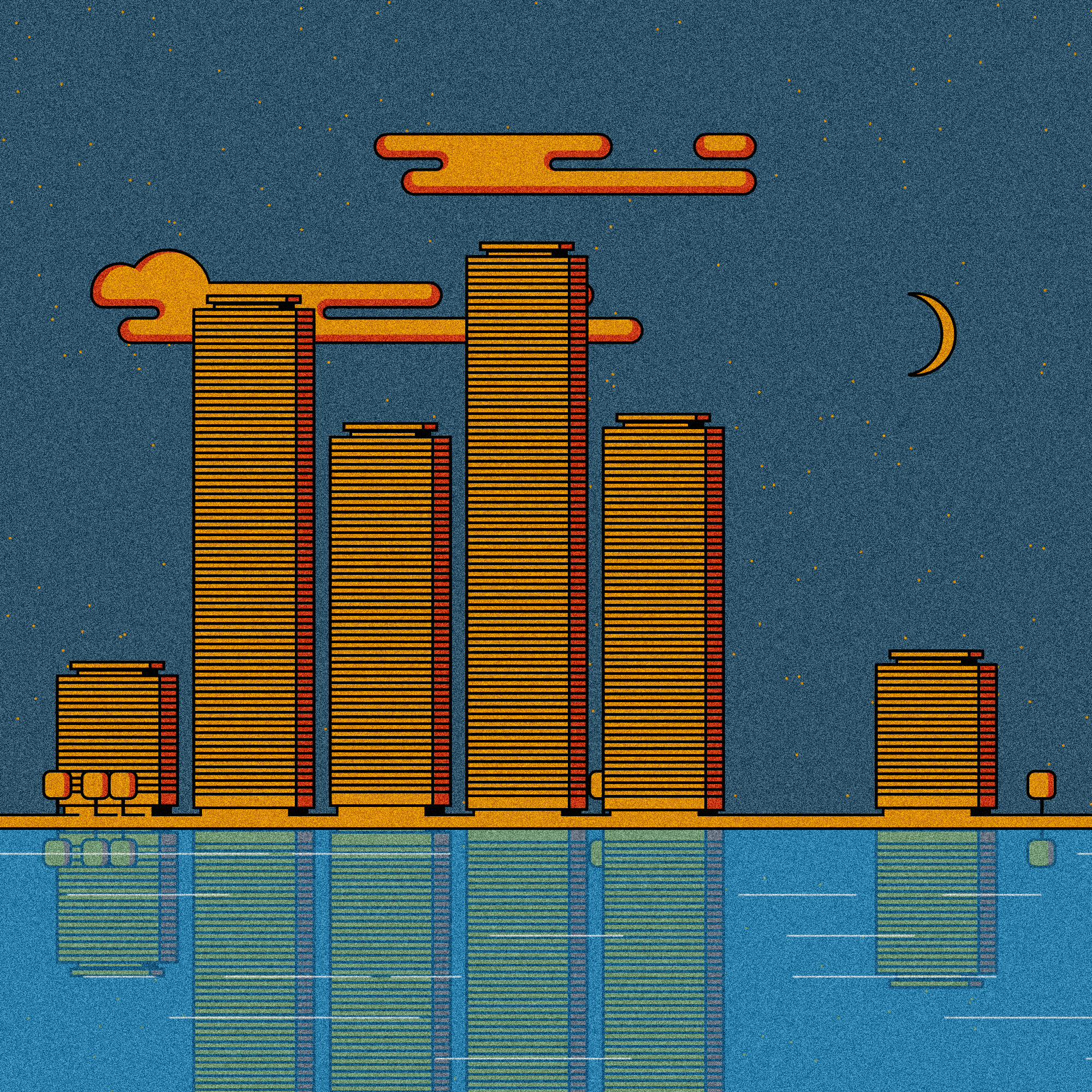 Life through the city #102 static token preview