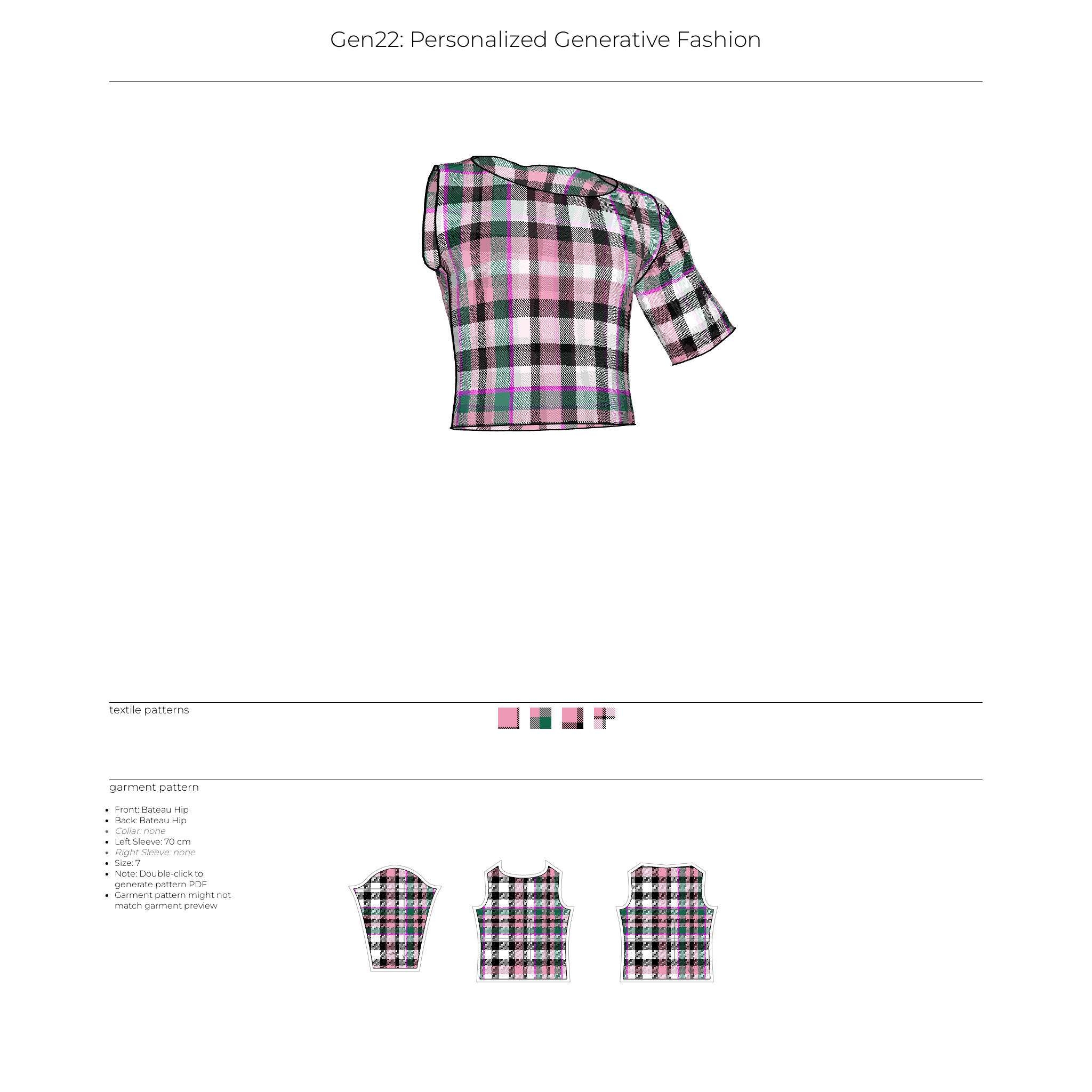 Gen22: Personalized Generative Fashion #71 static token preview