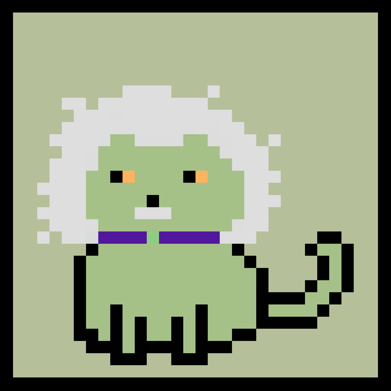 Lazy Kitties #1404 static token preview