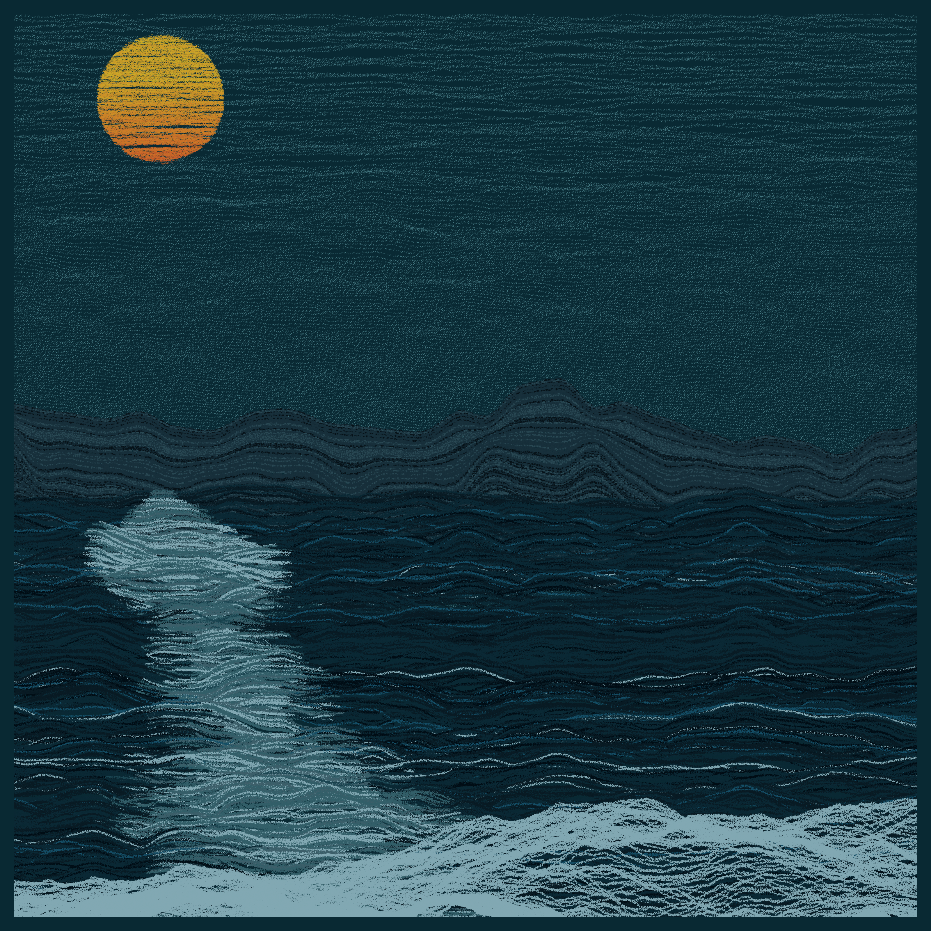 Moonlit Sea #162 static token preview