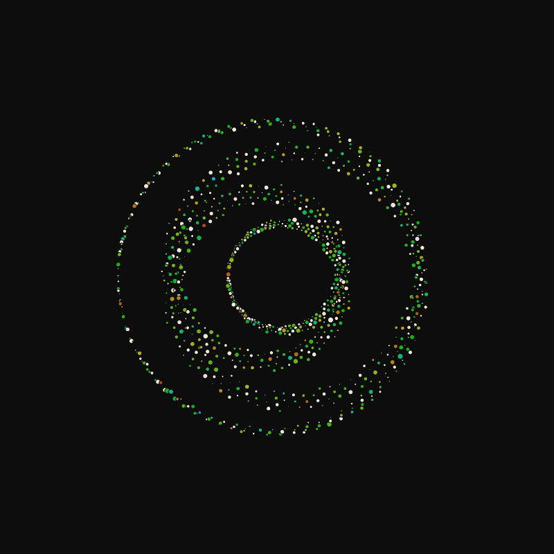 rotating particles #46 static NFT preview