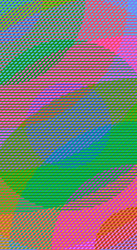 Colored bands #60 static NFT preview