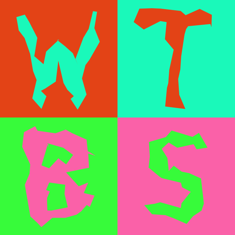 Waiting To Be Signed Logo with Wobbles #27 static token preview