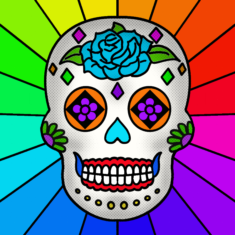 Sugar Skulls #231 static token preview