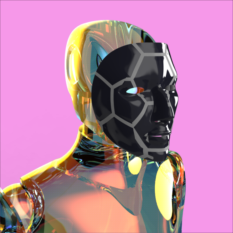 FXHASH ROBO AVATAR collection 1st sale #47 static token preview