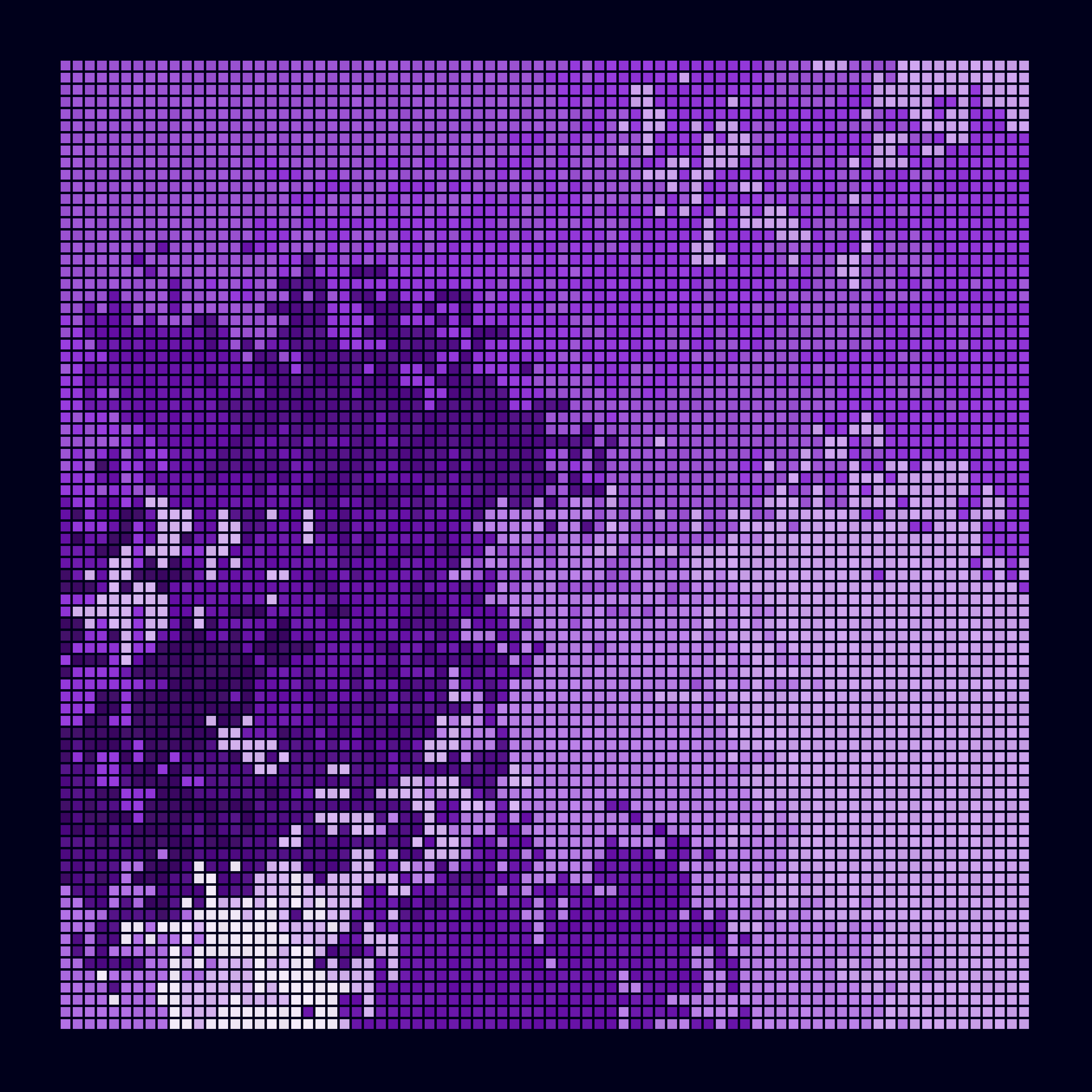 Pixel Blobs #156 static NFT preview