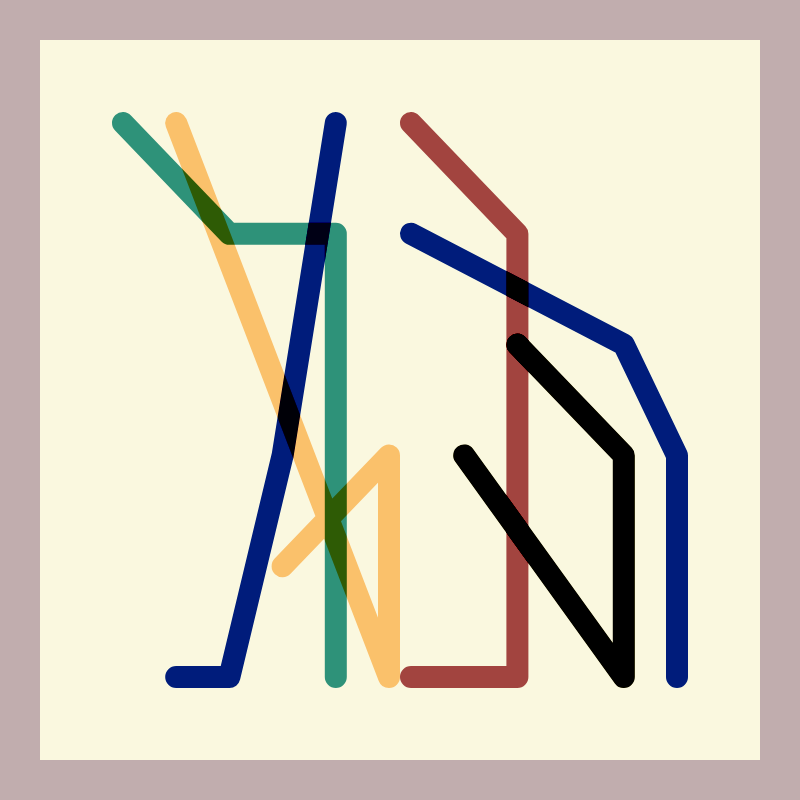 Arrangement #814 static NFT preview