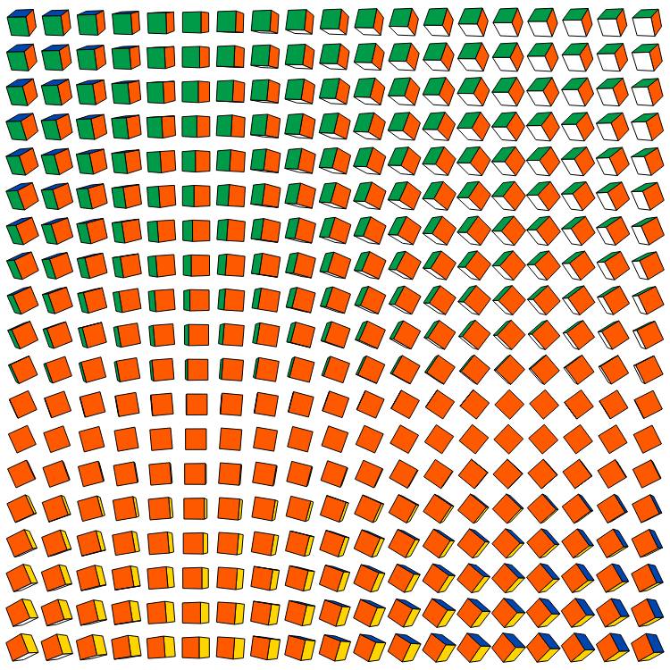 rubikVoxels #18 static token preview