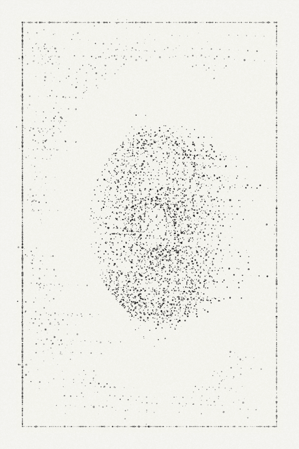 Stippled Sketch #132 static NFT preview