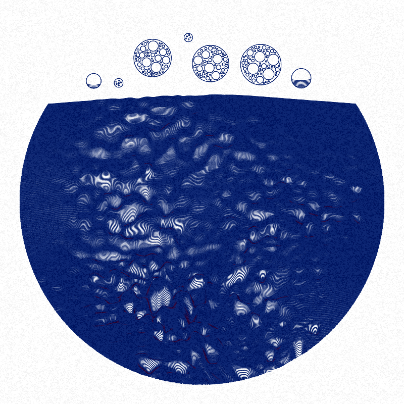 Plottable Mountain Moons #217 static NFT preview