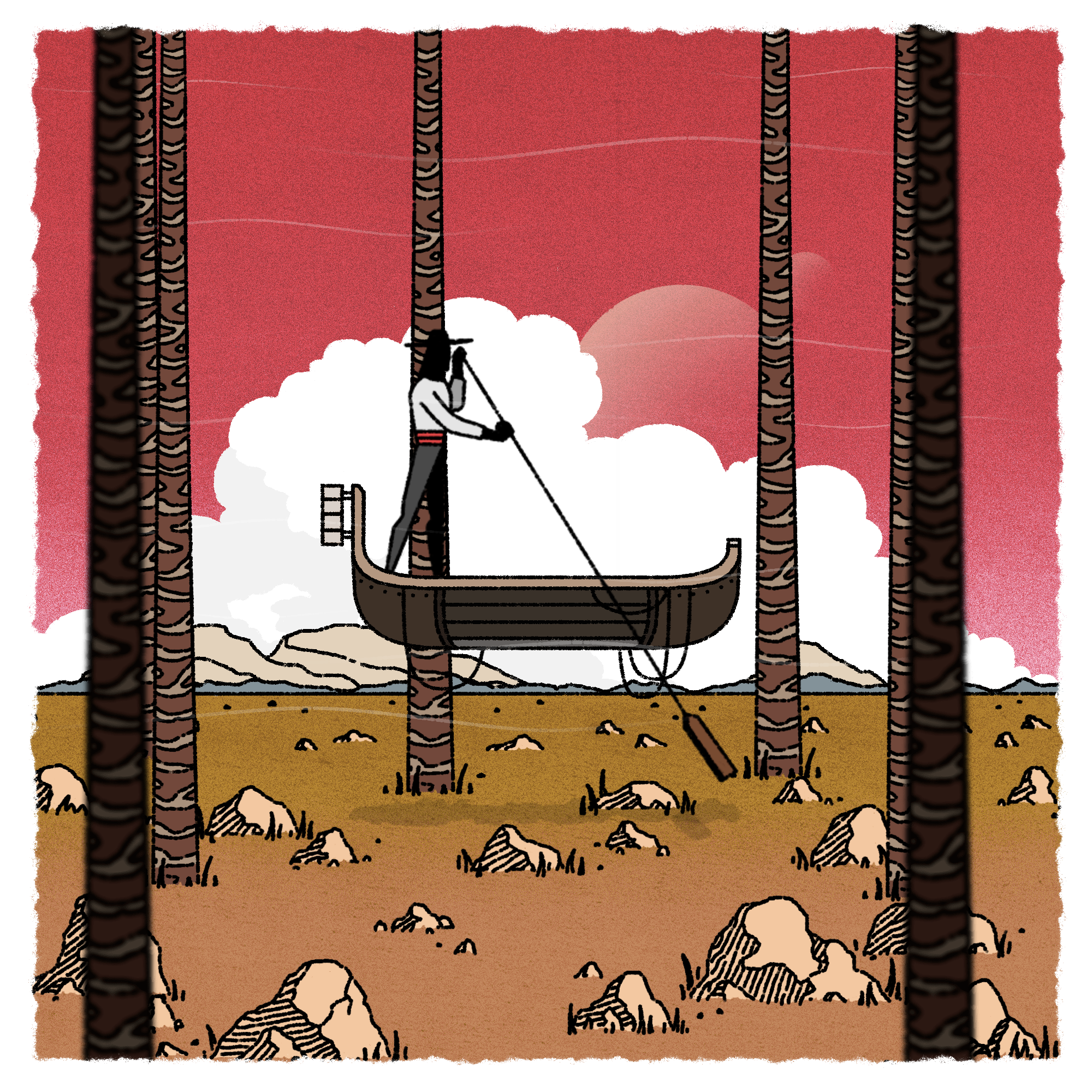 Travelling Gondola #35 static NFT preview