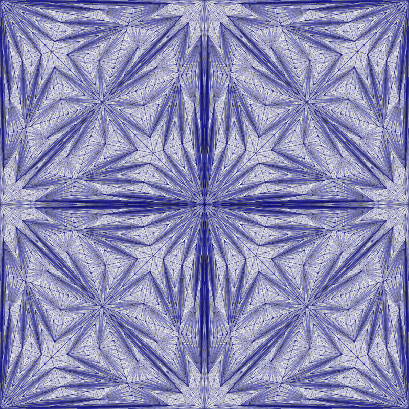 Triangle Subdivisions #406 static NFT preview