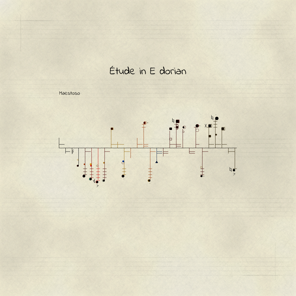 Études(Reissued) #173 static NFT preview