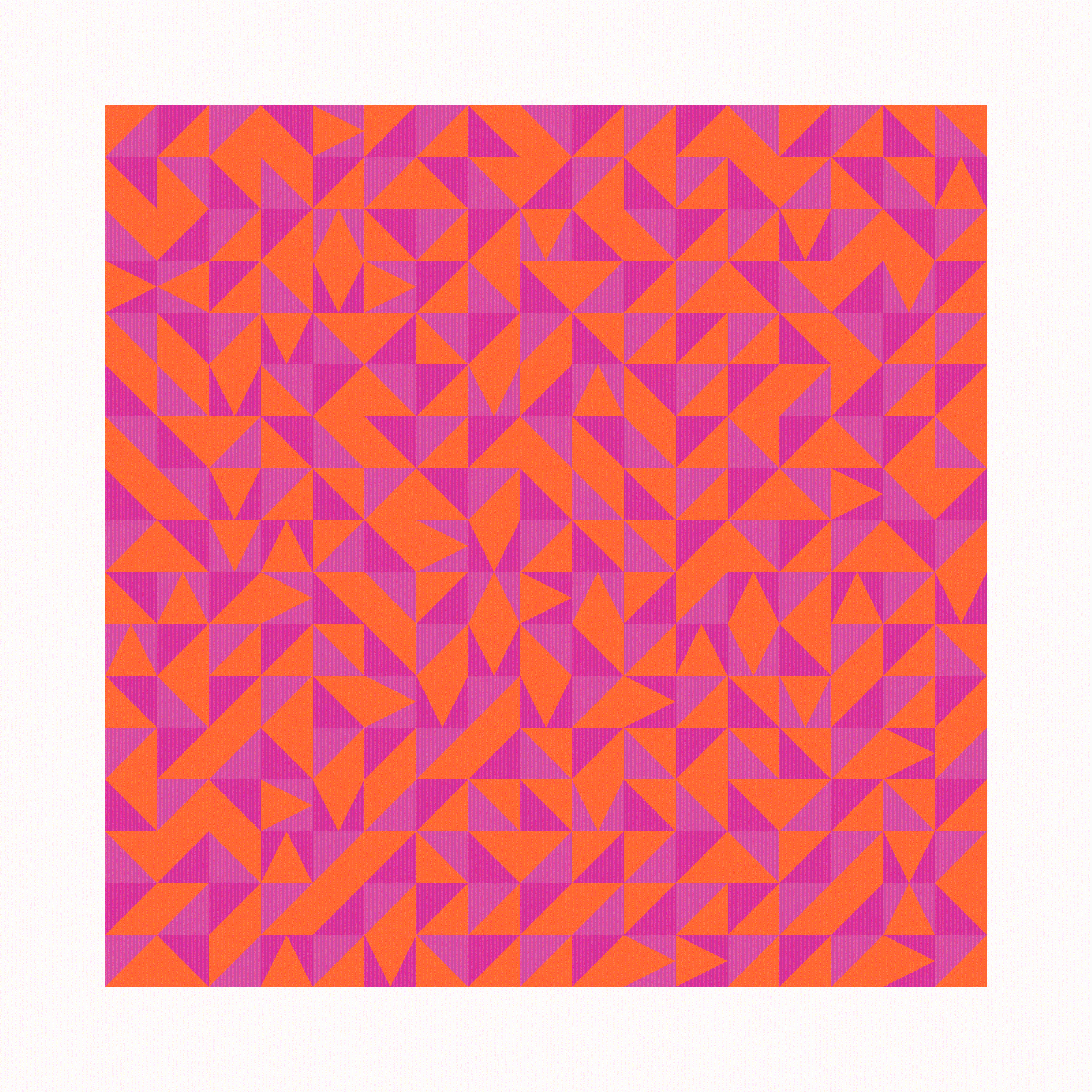Triangle Pattern II #76 static NFT preview