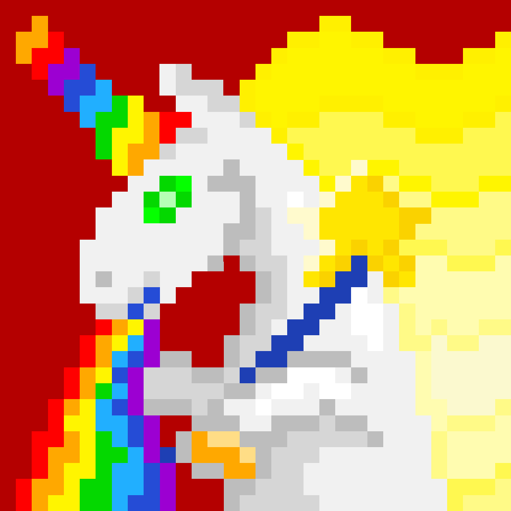 Unicorn #2100 static NFT preview
