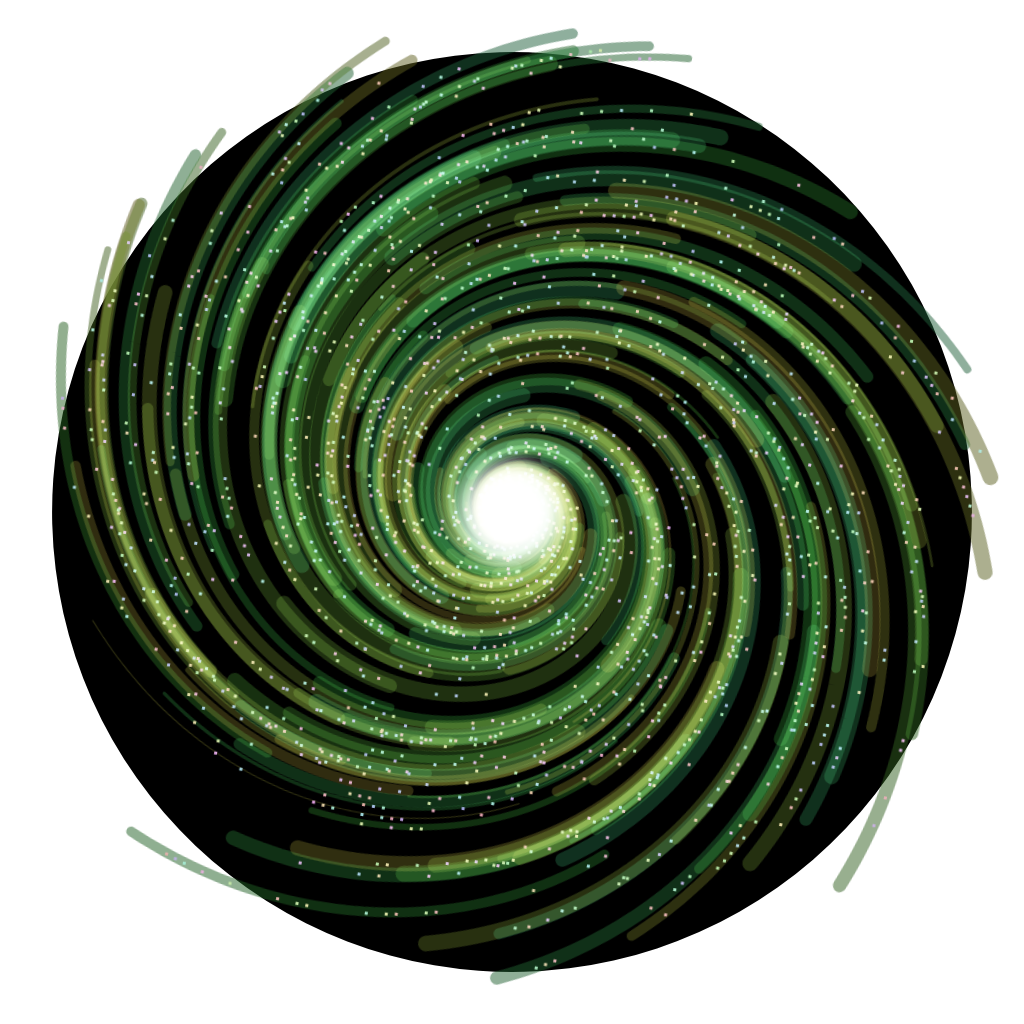 Some generative galaxies #4 static token preview