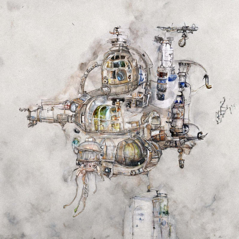 Utopian Space Castles #35 static token preview