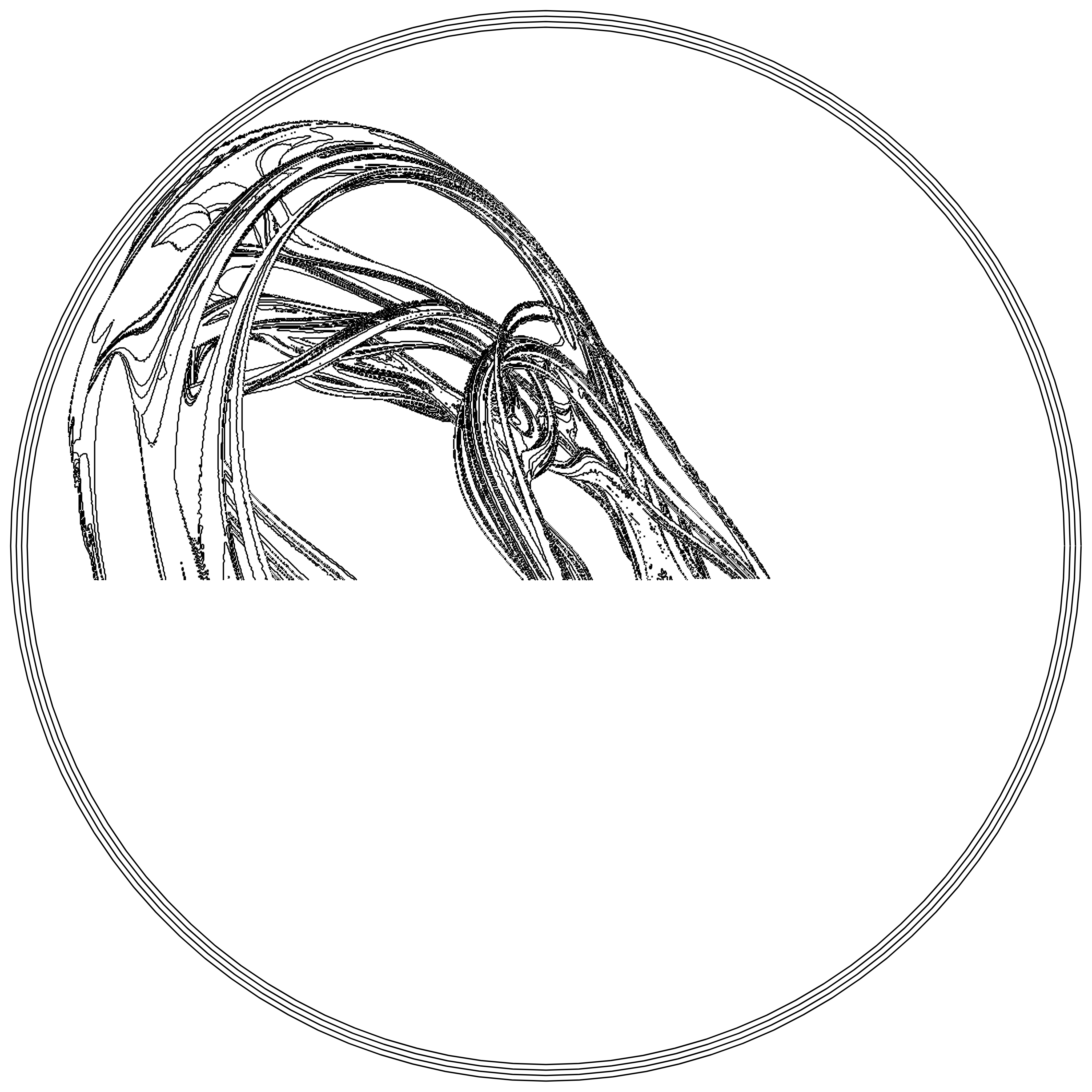LL21 Fractal Contour #110 static NFT preview