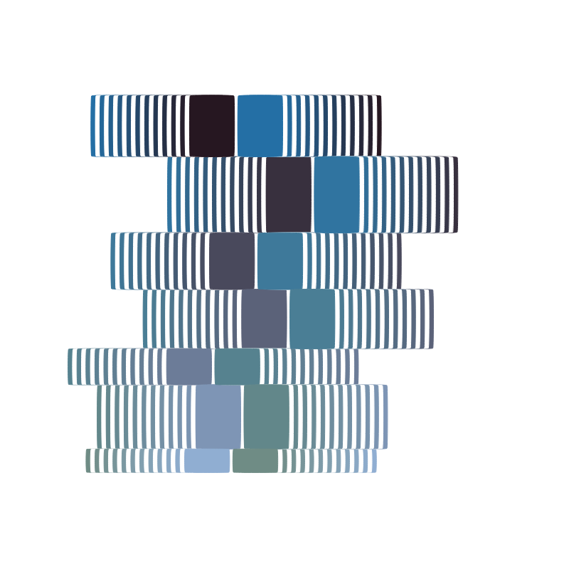 Reflection of Stripes 001 #34 static token preview