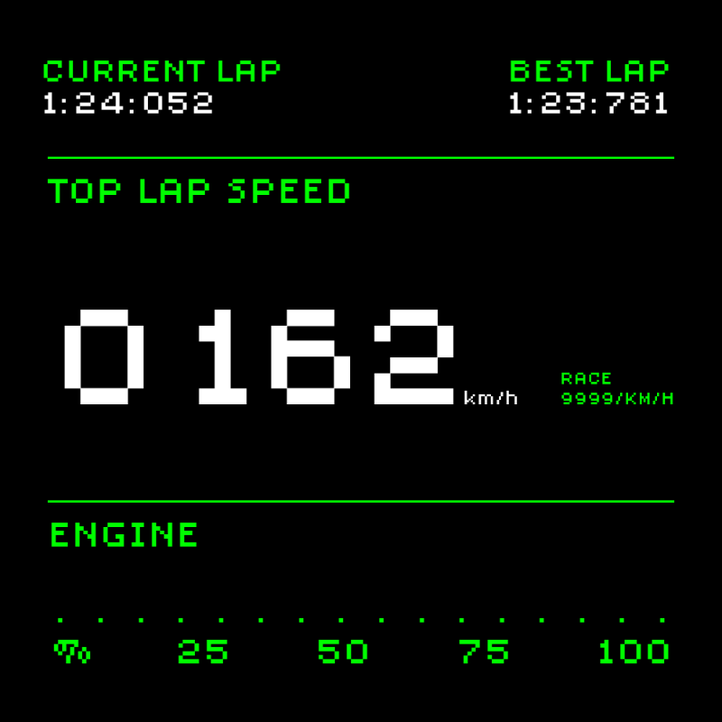 F-1RacingTez #166 static NFT preview
