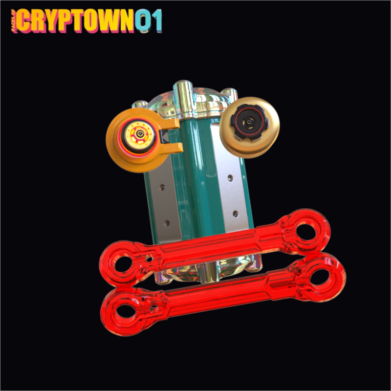 FacesOfCryptown vol.01 #40 static NFT preview