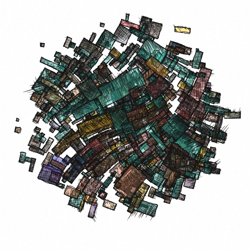 Shaded disassembly #107 static NFT preview