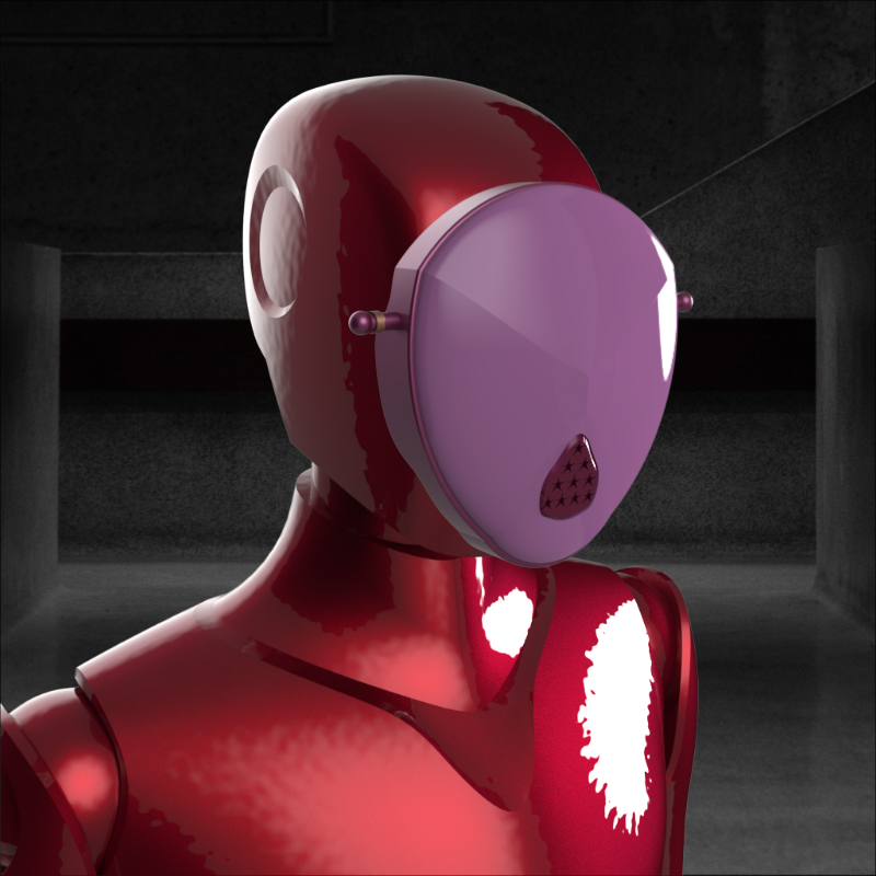 FXHASH ROBO AVATAR collection 1st sale #25 static token preview