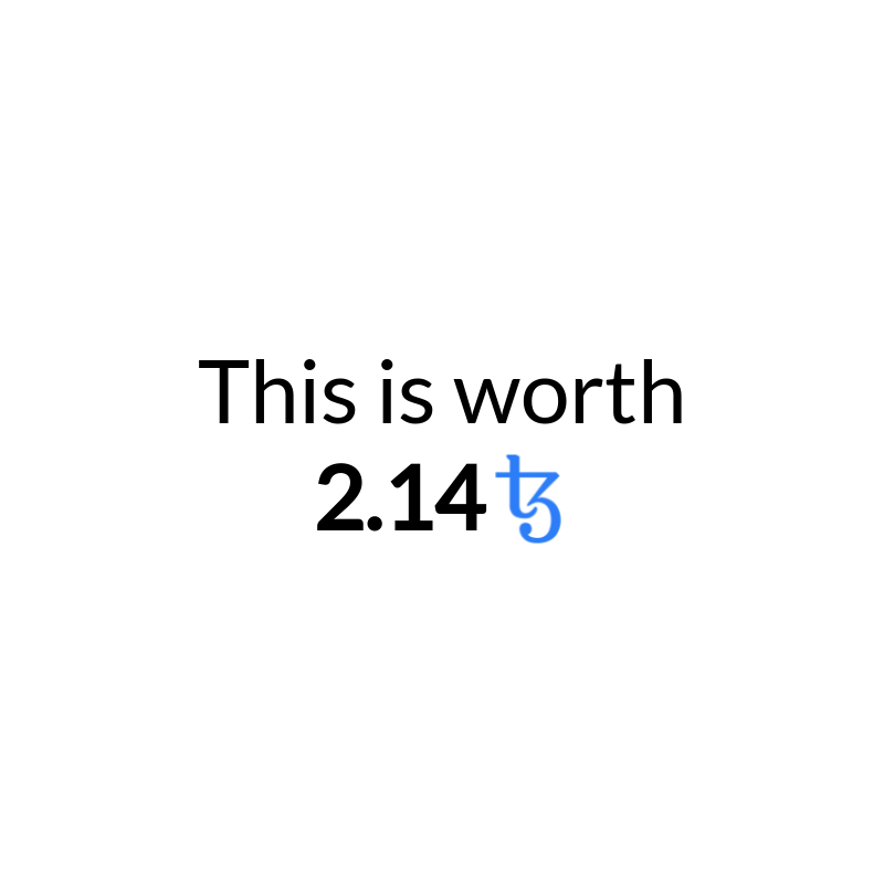 The Value Of Art #35 static token preview