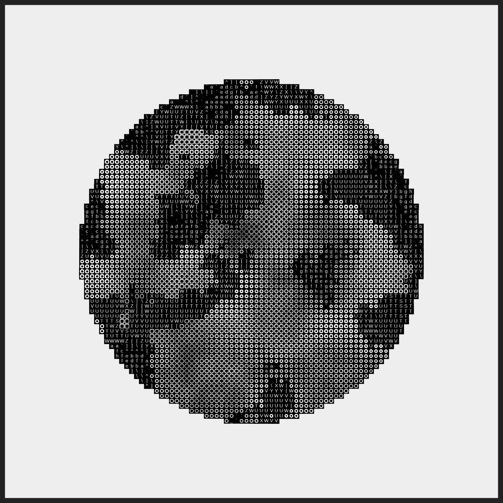 Mapa Mundi [ascii] #110 static NFT preview