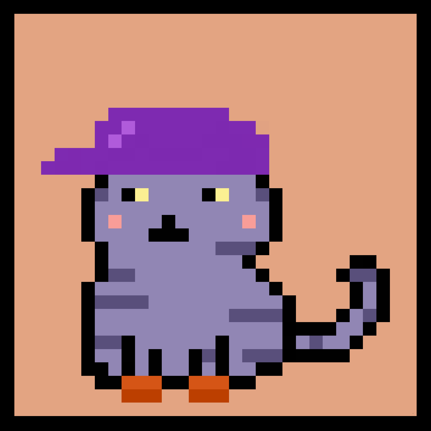 Lazy Kitties #1202 static token preview