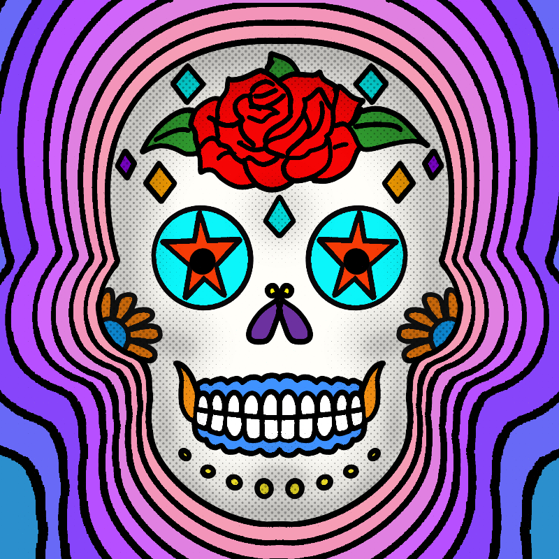 Sugar Skulls #232 static token preview