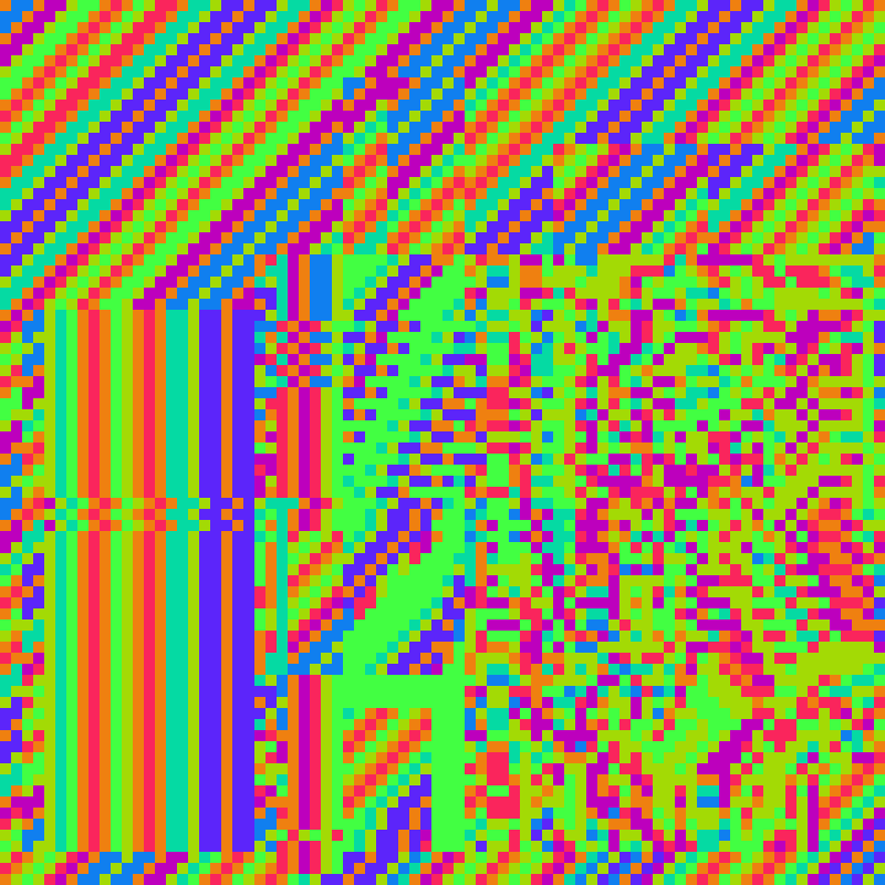 Mosaic #387 static NFT preview