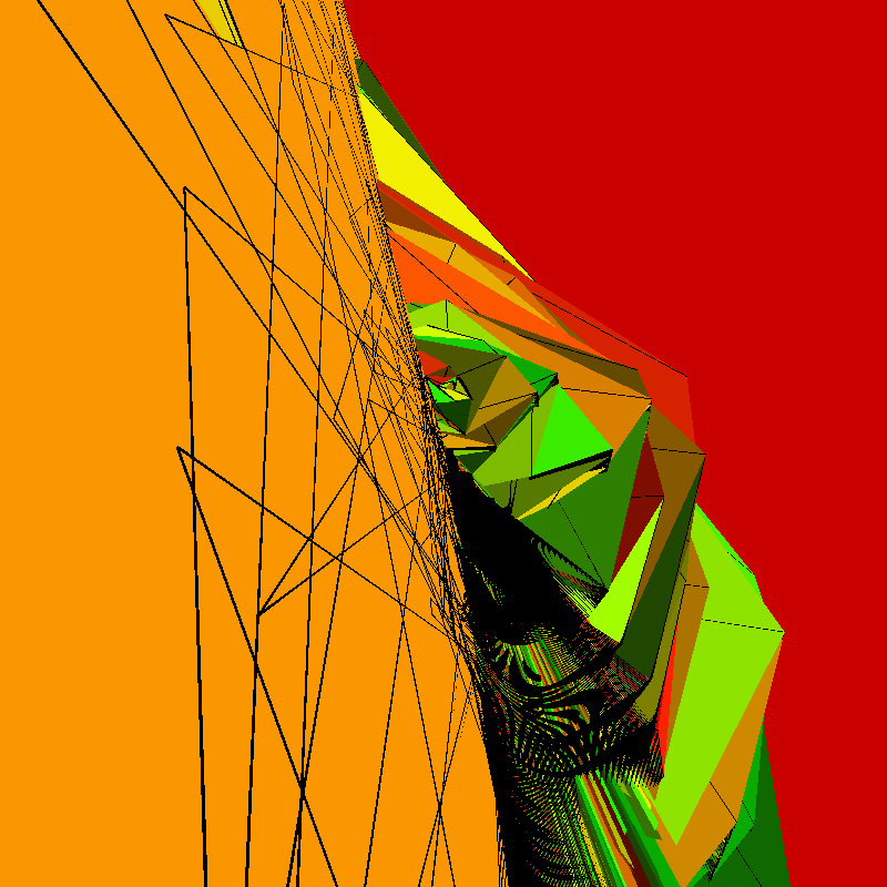 p5.js Descending a Staircase #7 static token preview