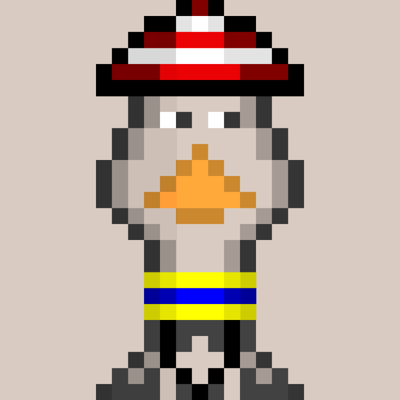 Morixels Goose #486 static token preview
