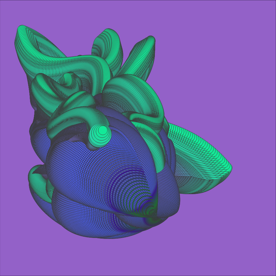 Warping Wobbling Worms #36 static token preview