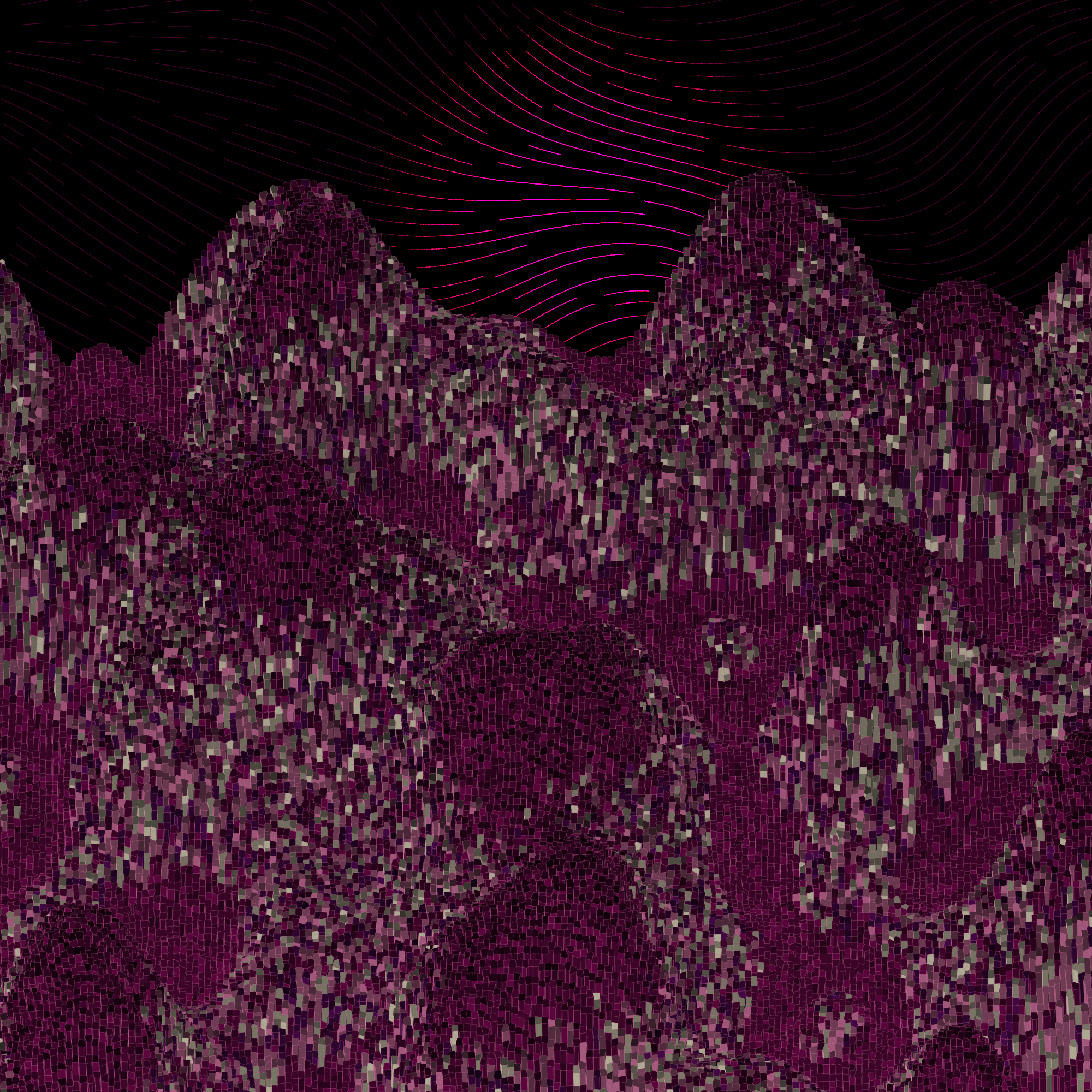 V.Mountains #200 static NFT preview