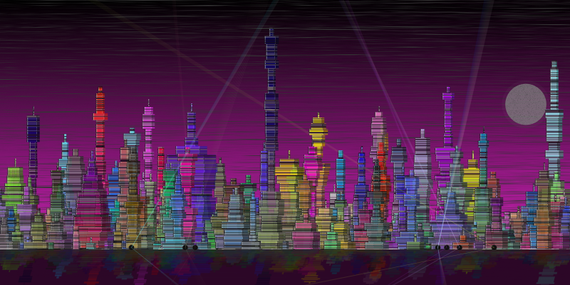 Fictional Cityscapes #126 static token preview
