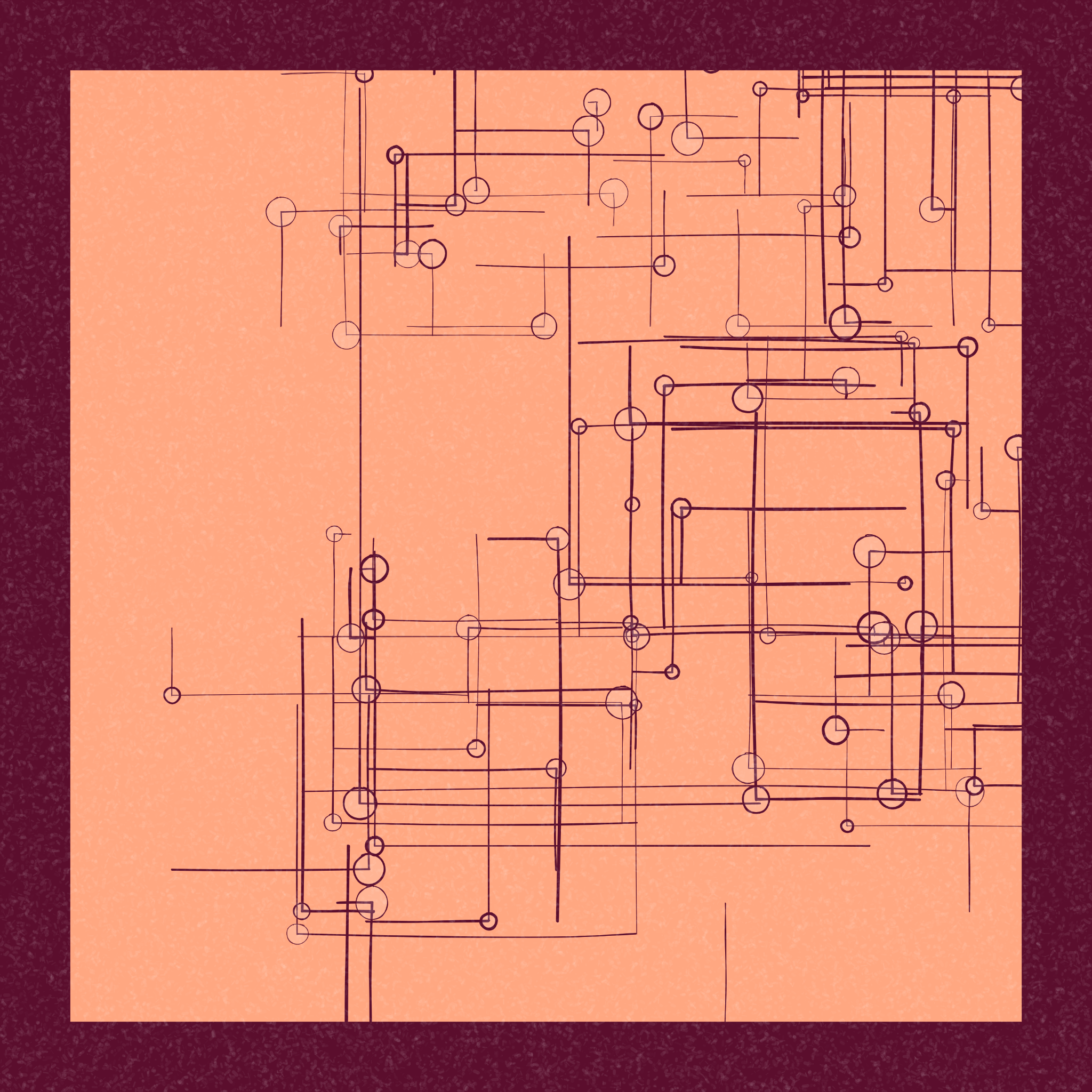 Mental Lines #44 static NFT preview