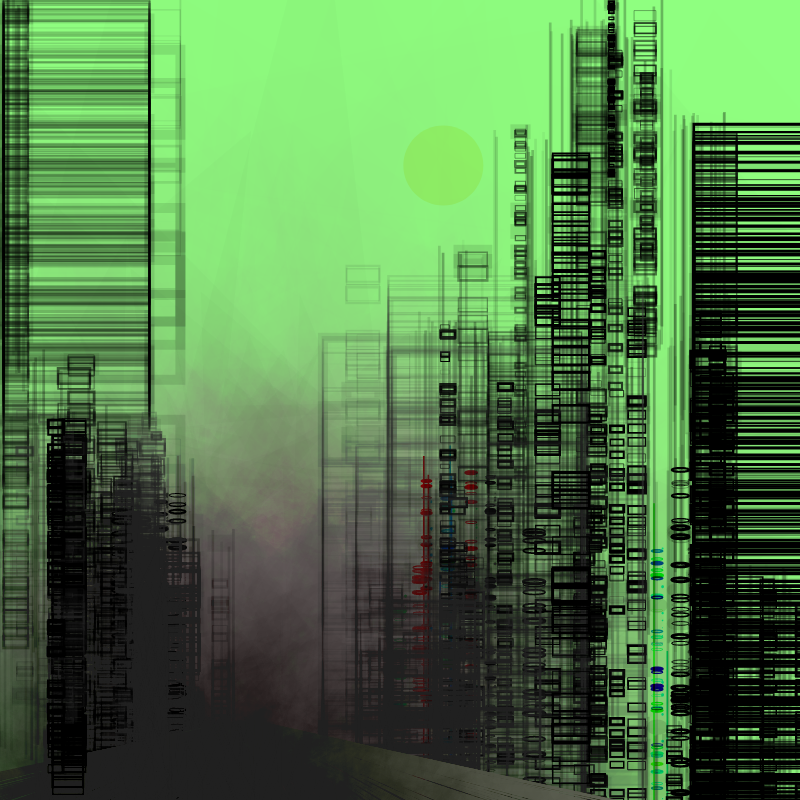 Contemporary building sketches #25 static token preview