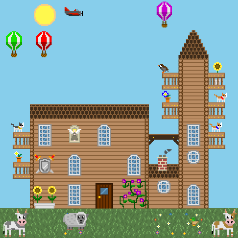 2D Mansion #870 static token preview
