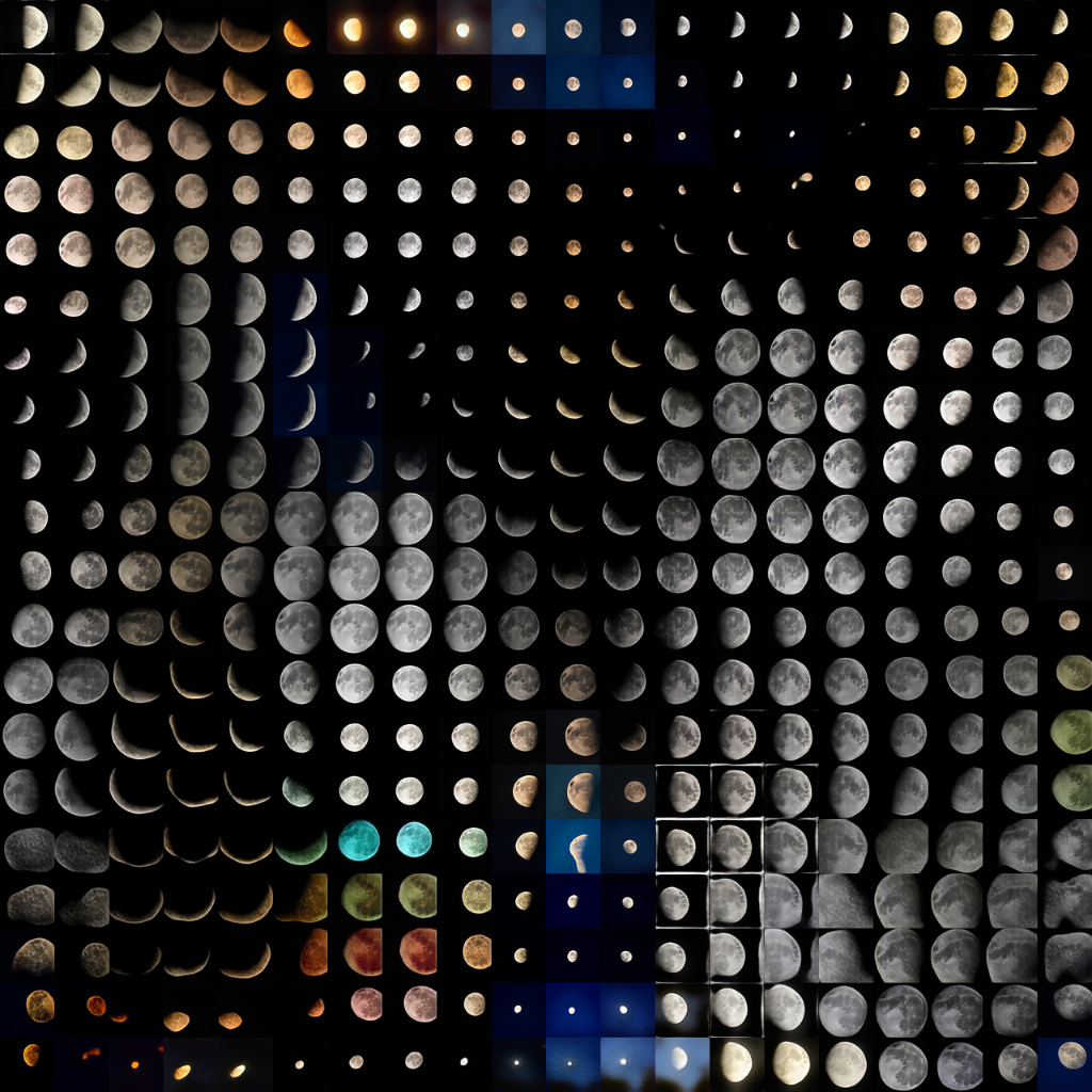 Waxing Crescent #81 static NFT preview